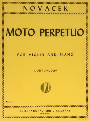 Moto Perpetuo Violin, Piano