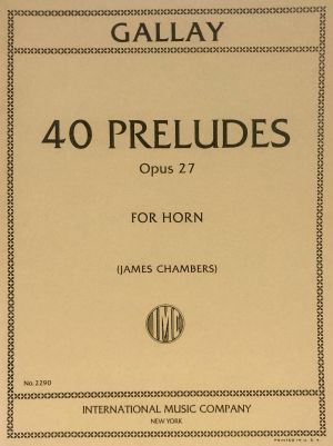 40 Preludes Op 27 French Horn