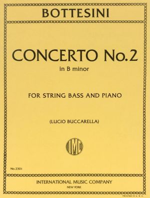 Concerto No 2 B minor Double Bass, Piano