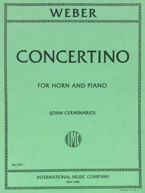 Concertino French Horn, Piano