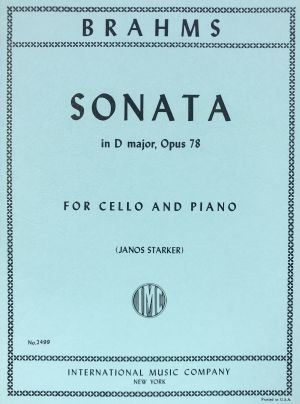 Sonata D major Op 78 Cello, Piano