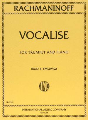 Vocalise Trumpet, Piano
