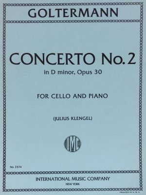 Concerto No 2 D minor Op 30 Cello, Piano