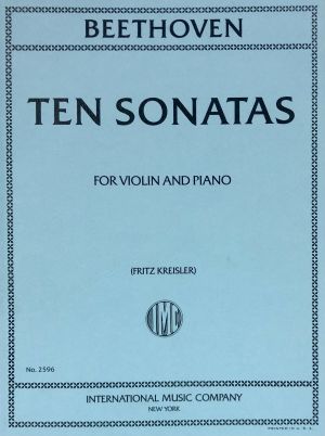 Ten Sonatas Violin, Piano