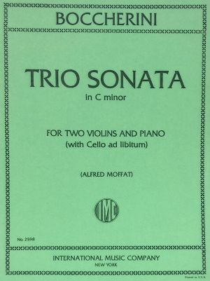 Trio Sonata C minor 2 Violins, Piano