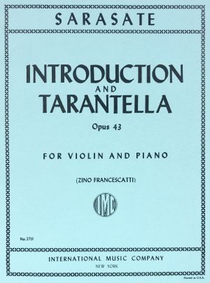 Introduction and Tarantella Op 43 Violin, Piano