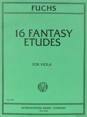 16 Fantasy Etudes Viola