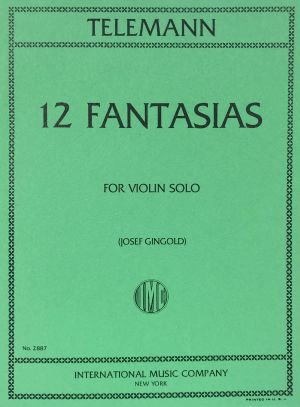 12 Fantasias Violin