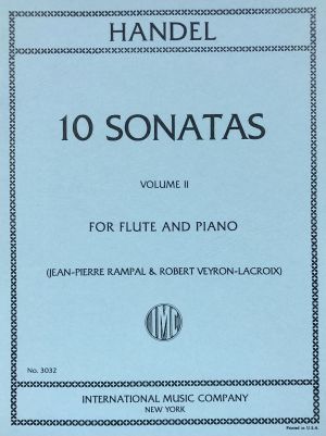 10 Sonatas Flute, Piano Vol 2