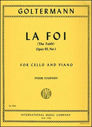 Faith The Op 95 No 1 Cello, Piano