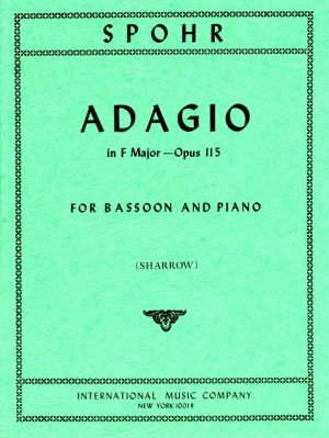 Adagio F Maj Op 115 Bassoon, Piano