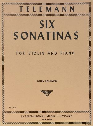 Six Sonatinas Violin, Piano