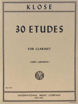 30 Etudes Clarinet
