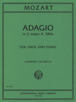 Adagio G Maj K 580a Oboe, Piano