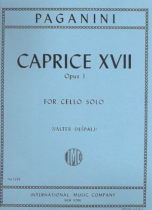 Caprice No17 Op1 Cello