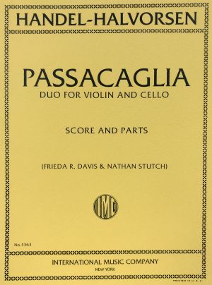 Passacaglia Duo Violin, Cello Score and Parts