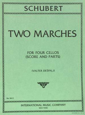 Two Marches 3 Cellos Score and Parts