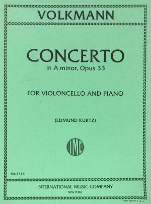Concerto A minor Op 33 Cello, Piano