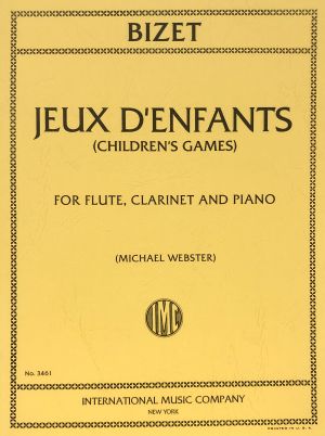 Jeux D'Enfants (Children's Games) Flute, Clarinet, Piano
