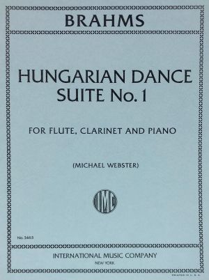 Hungarian Dance Suite No 1 Flute, Clarinet, Piano