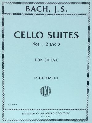 Cello Suites No 1-3 Guitar