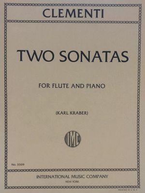 Two Sonatas Flute, Piano