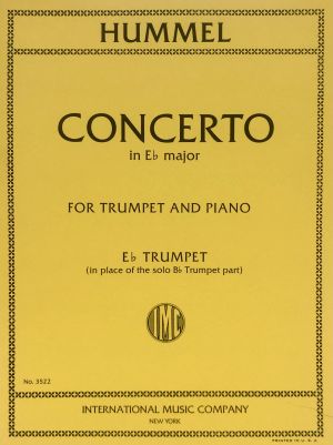 Concerto Eb major Eb Trumpet, Piano
