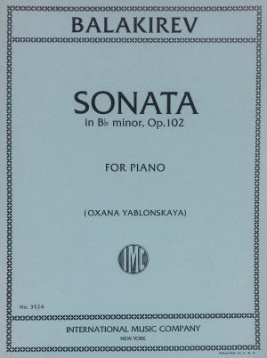 Sonata Bb minor Op 102 Piano