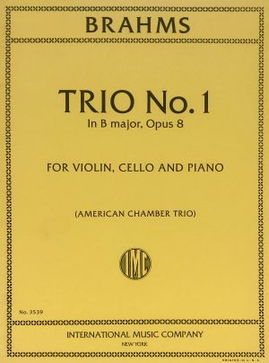 Trio No 1 B major Op 8 Violin, Cello, Piano