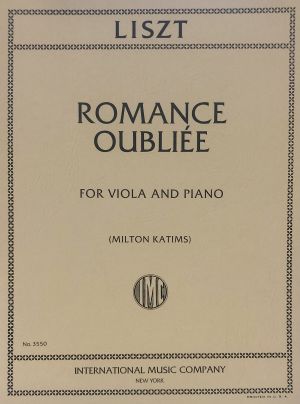Romance Oubliee Viola, Piano