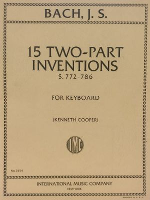 15 Two-Part Inventions S 772-786 Keyboard
