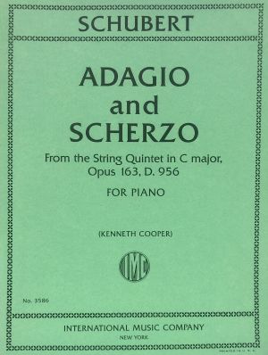 Adagio and Scherzo Op 163 D 956 Piano