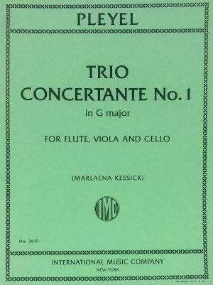 Trio Concertante No 1 G major Flute, Viola, Cello