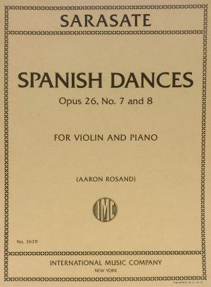 Spanish Dances Op 26 No 7 and 8 Violin, Piano