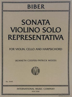 Sonata Violino Solo Representative Violin, Cello, Harpsichord
