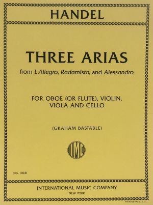 Three Arias Oboe, Violin, Viola, Cello