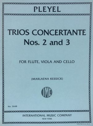Trios Concertante No 2 and 3 Flute, Viola, Cello