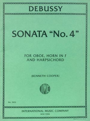 Sonata No 4 Oboe, Horn F and Harpsichord