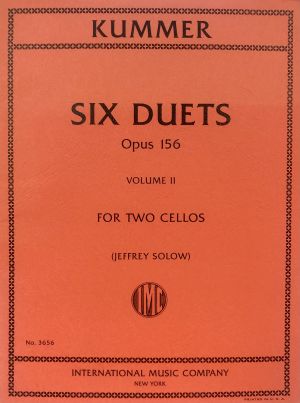 Six Duets Op 156 2 Cellos Vol 2