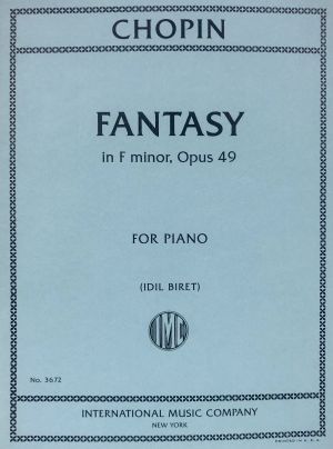 Fantasy F minor Op 49 Piano