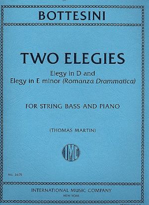 Two Elegies for Double Bass, Piano