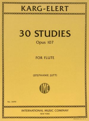 30 Studies Op 107 Flute