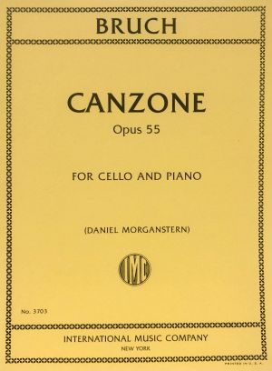 Canzone Op 55 Cello, Piano