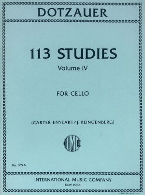 113 Studies Cello Vol 4