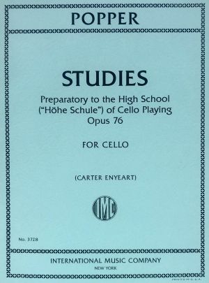 Studies Preparatory To High School Op 76 Cello