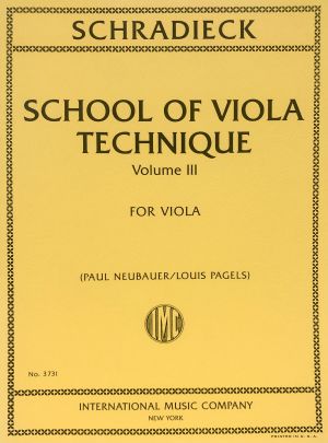 School Of Viola Technique Vol 3