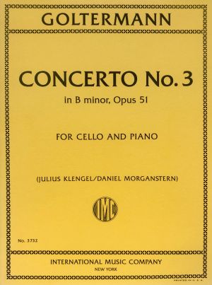 Concerto No 3 B minor Op 51 Cello, Piano