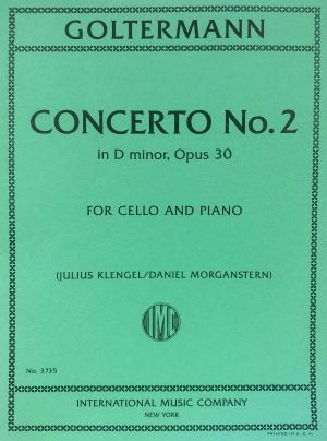 Concerto No 2 D minor Op 30 Cello, Piano
