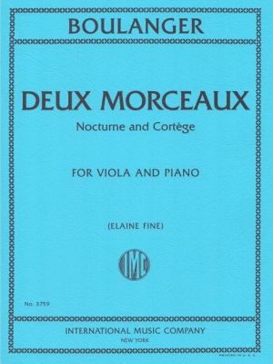 Deux Morceaux: Nocturne and Cortege