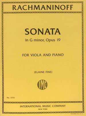 Sonata G minor Op 19 Viola, Piano
